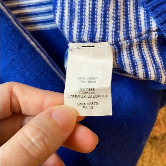 Madewell Deckhouse Blue Striped Sweater - Picture 6 of 6